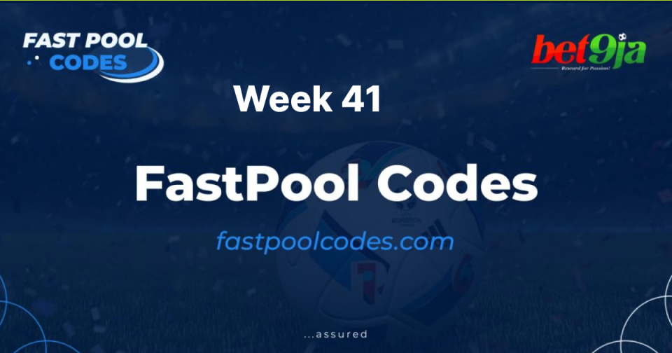 Week 41 bet9ja Pool codes