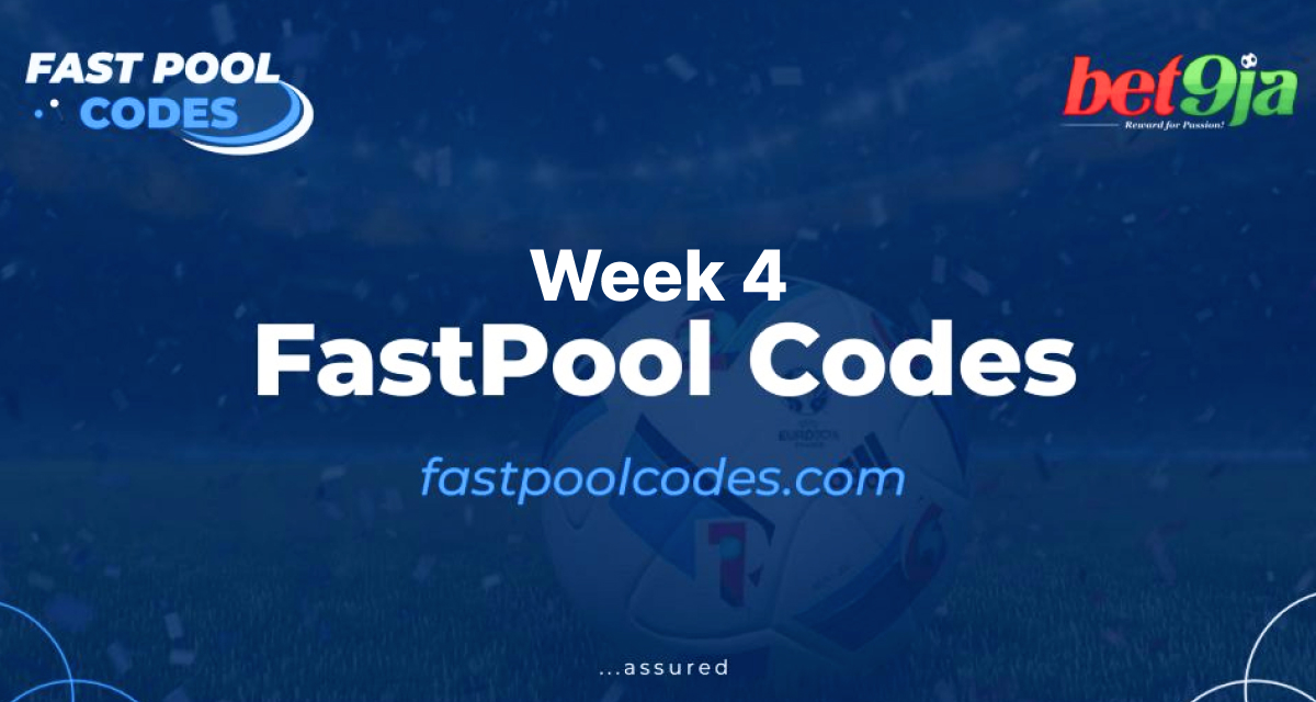 Week 4 Bet9ja Pool Codes UK Pool Codes July 29th, 2023 Fast Pool Codes