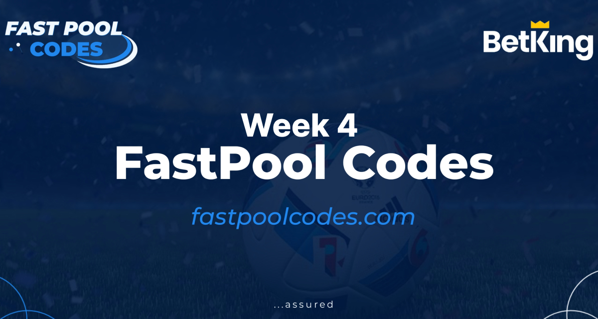 Week 4 BetKing Pool Codes UK Pool Codes July 29th, 2023 Fast Pool