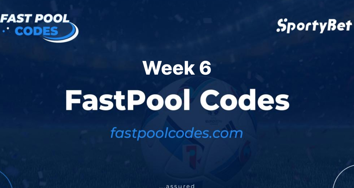 Week 6 SportyBet Pool Codes UK Pool Code August 12th, 2023 Fast